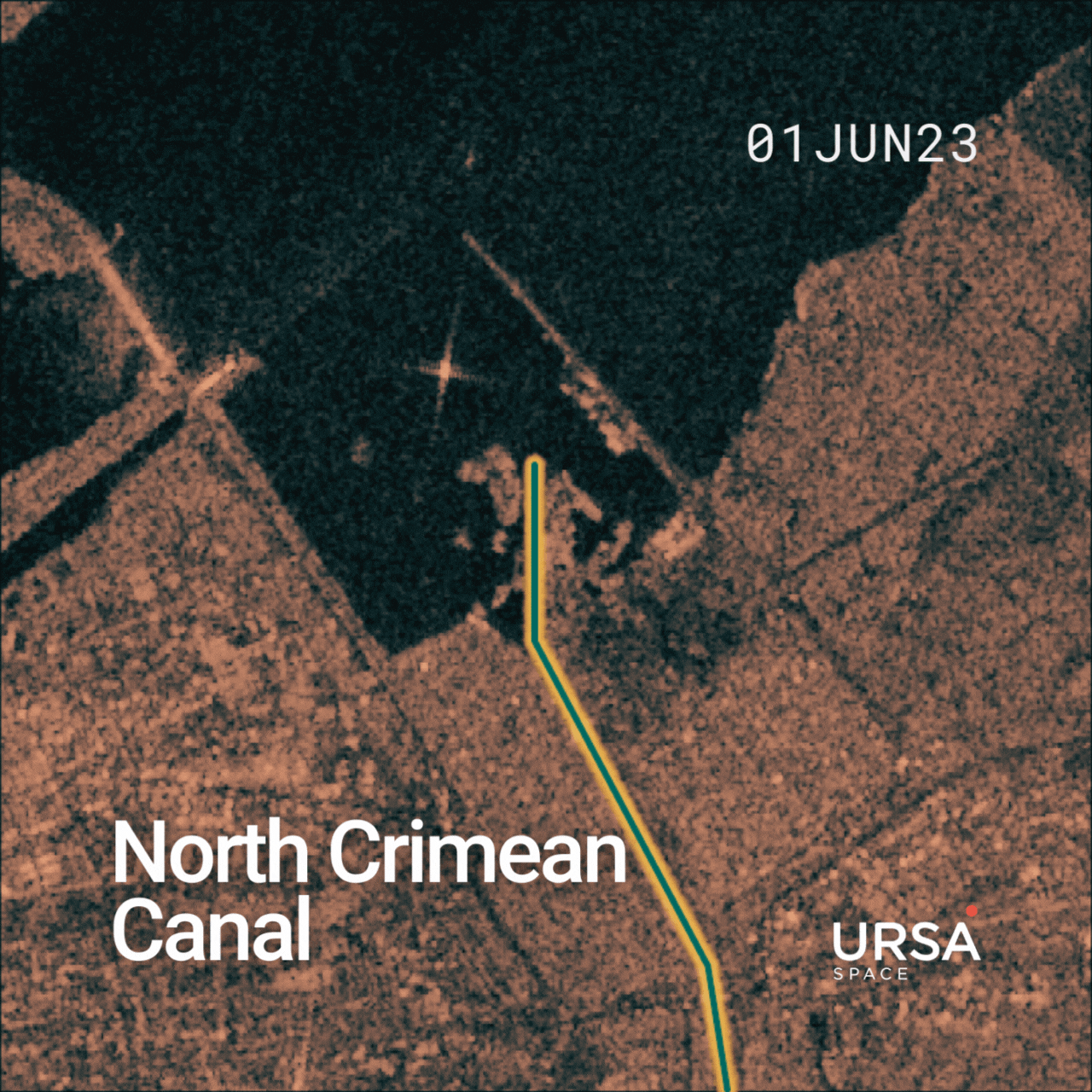 UKR Canals North Crimean- Square